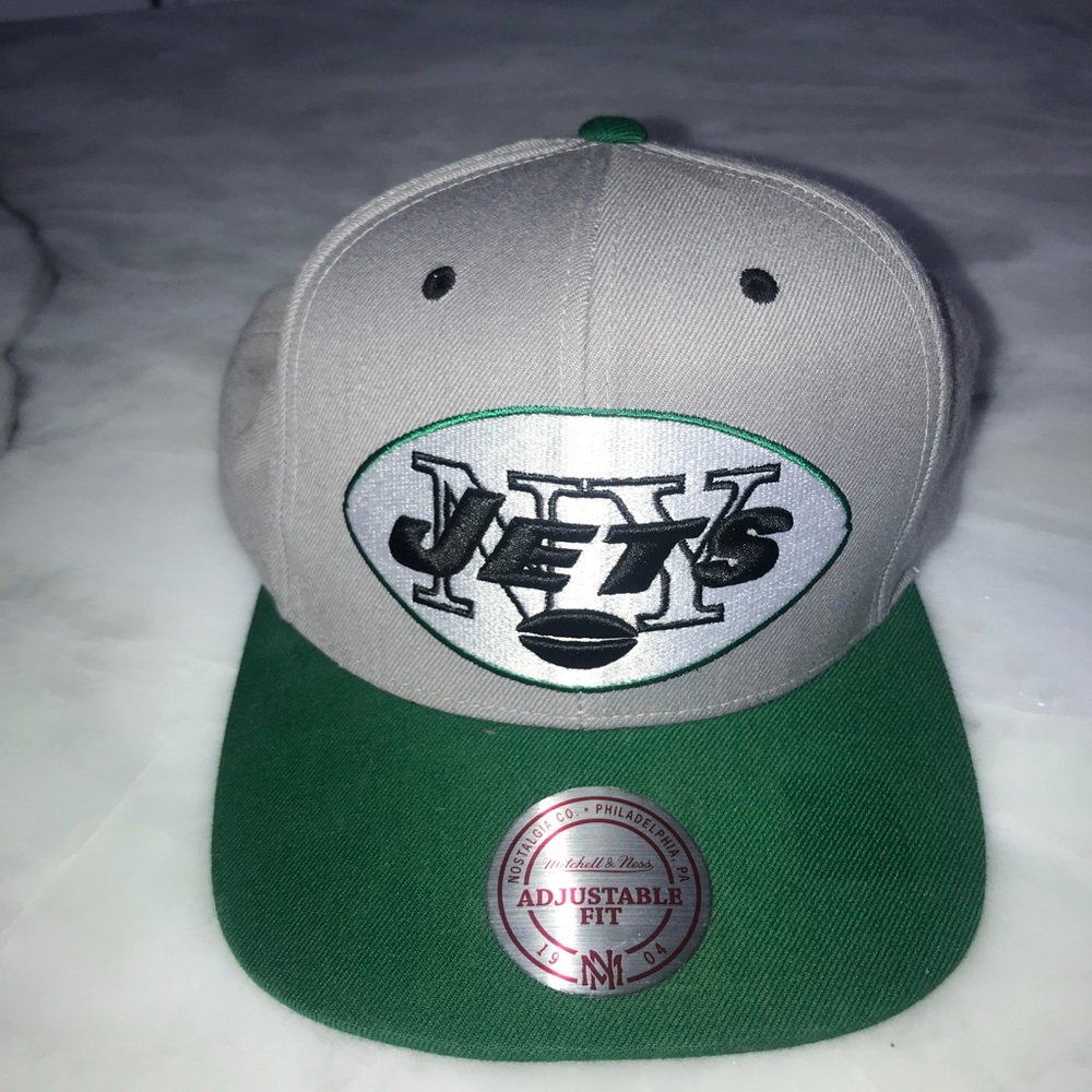 Mitchell and Ness Authentic Jets Snapback